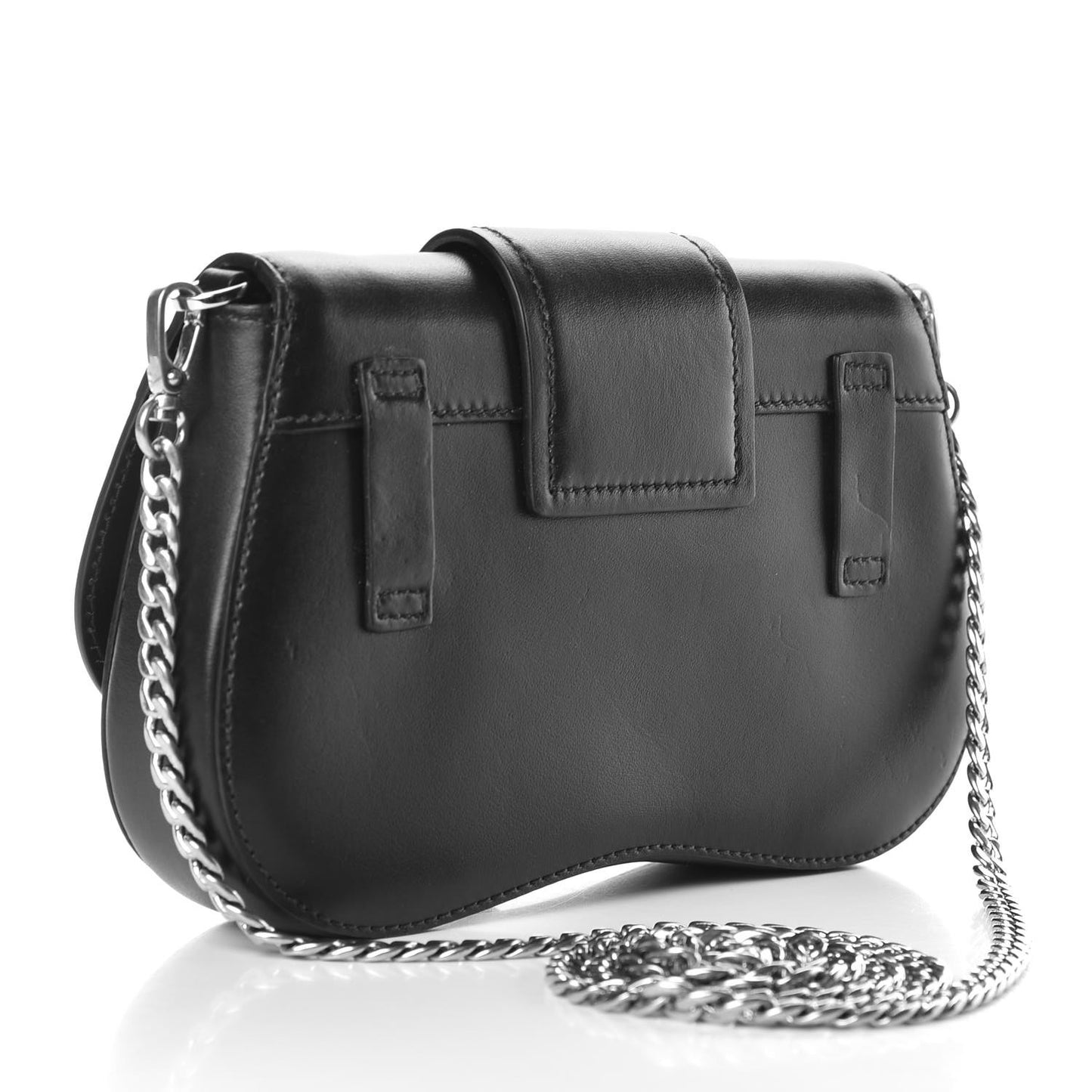 City Calfskin Sidonie Convertible Chain Bag Black