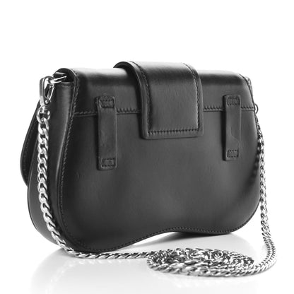 Prada City Calfskin Sidonie Convertible Chain Bag Black 3 of 10