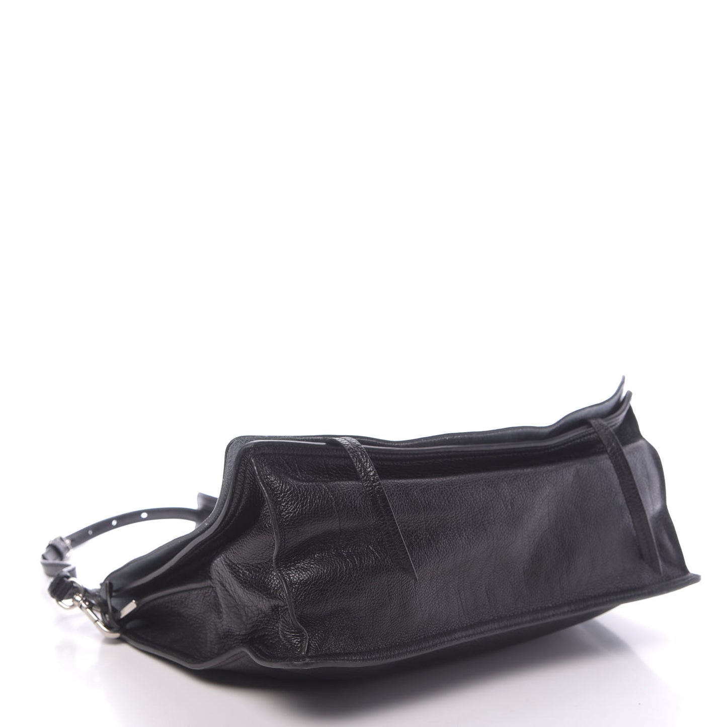 Glace Calf Etiquette Flap Black Astrale