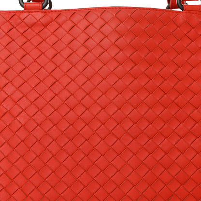 Bottega Veneta Nappa Intrecciato Milano Tote Orange 10 of 19