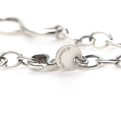 Tiffany Sterling Silver Infinity Chain Bracelet 5 of 6