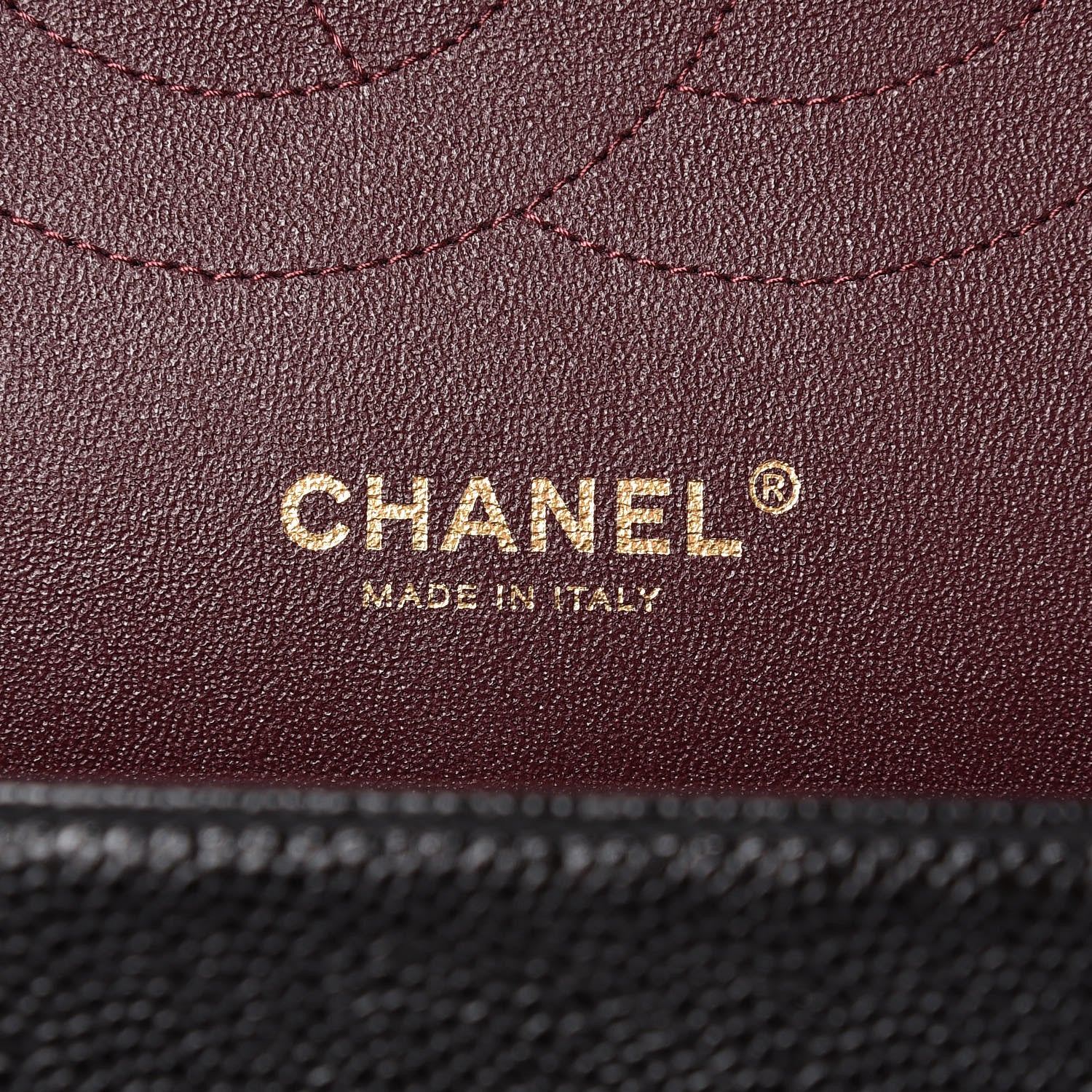 Chanel Caviar Quilted Jumbo Double Flap Black 7 of 10