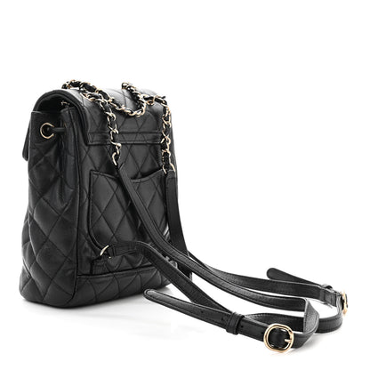 Chanel Caviar Quilted Mini Urban Spirit Backpack Black 3 of 11