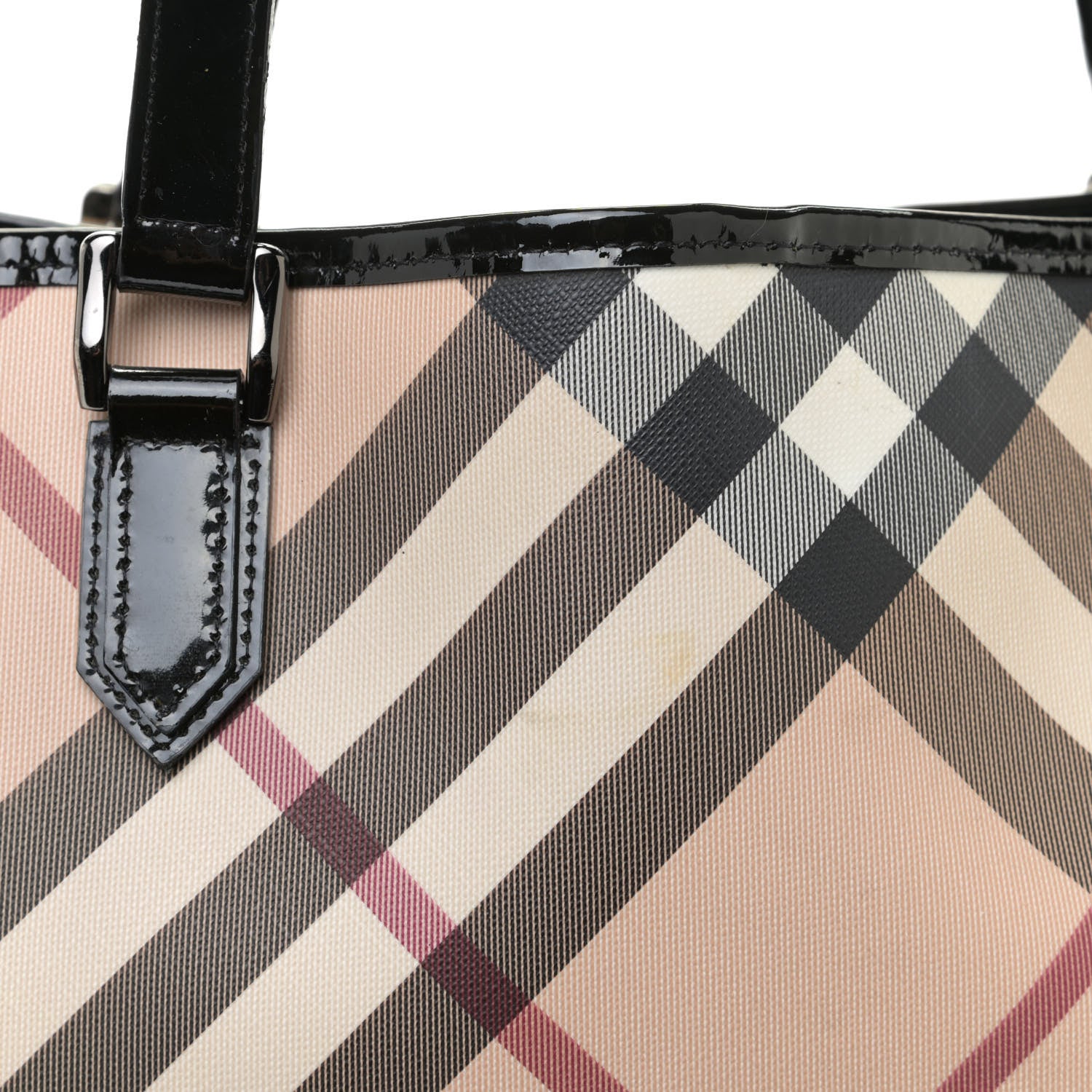 Burberry Nova Check Large Nickie Tote Black 11 of 11