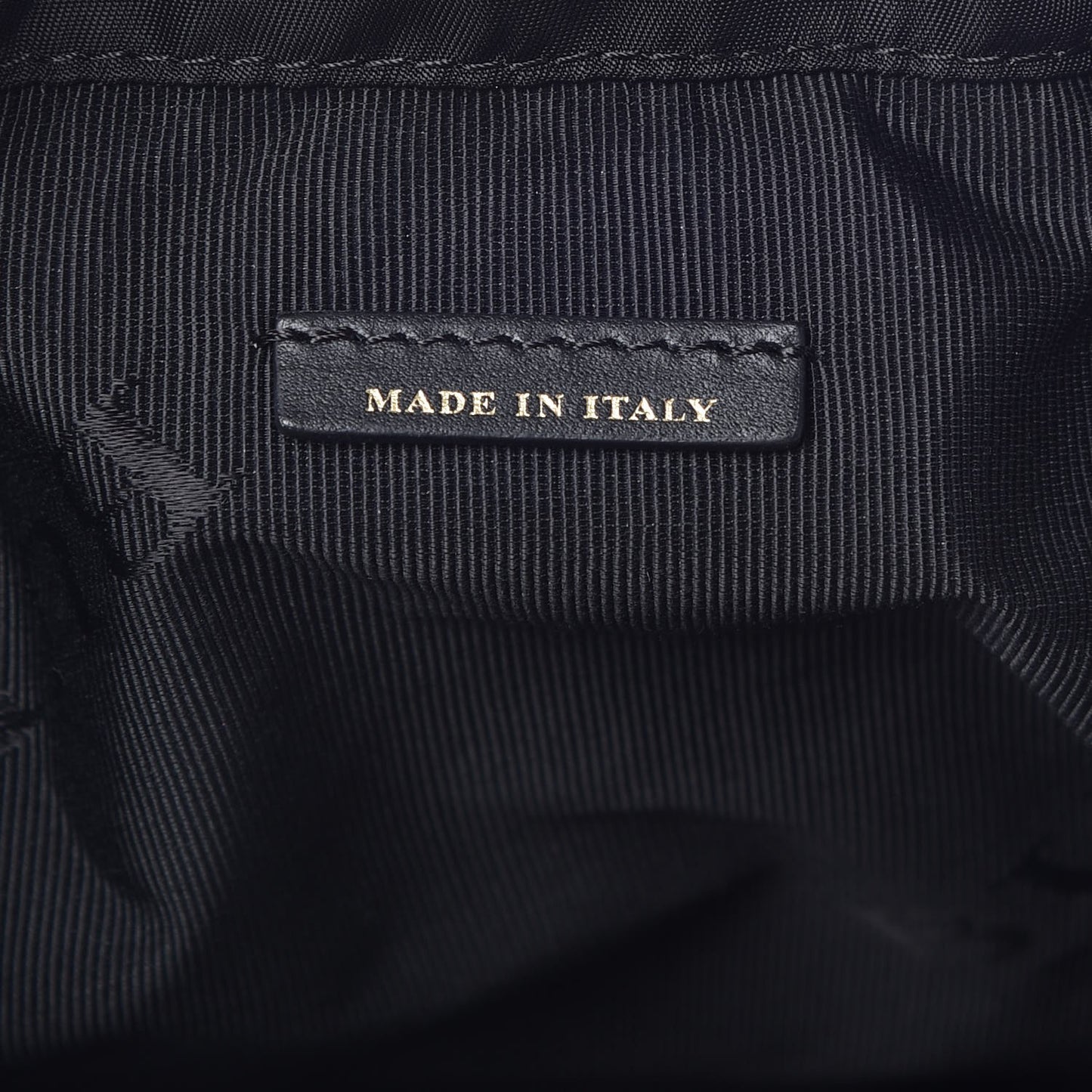 Nylon Medium Backpack Black