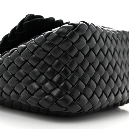 Bottega Veneta Nappa Intrecciato Mini Cobble Shoulder Bag Black 8 of 11