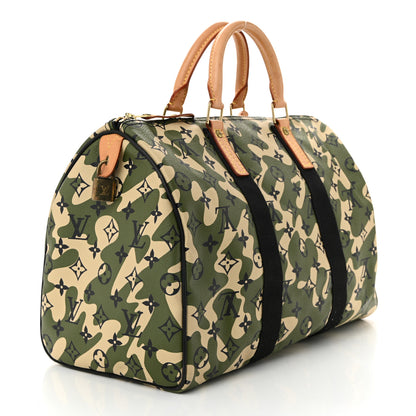 Louis Vuitton Monogram Camouflage Speedy 35 3 of 10