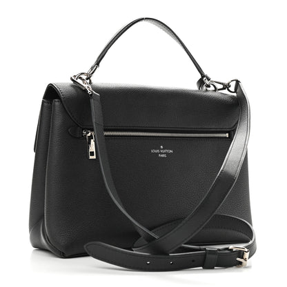 Louis Vuitton Soft Calfskin My Lockme Top Handle Vanille Black 3 of 12