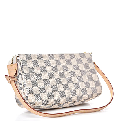Louis Vuitton Damier Azur Pochette Accessories NM 2 of 9