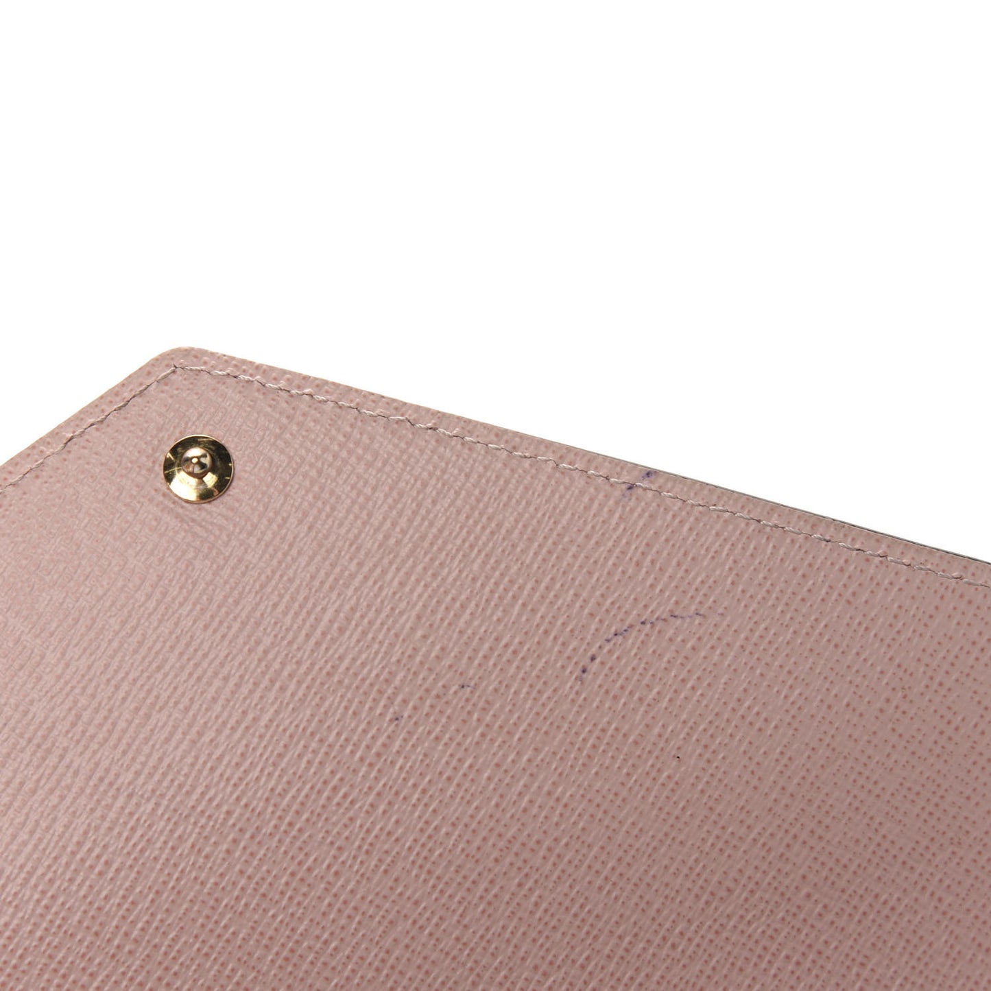 Monogram Jeanne Wallet Rose Ballerine