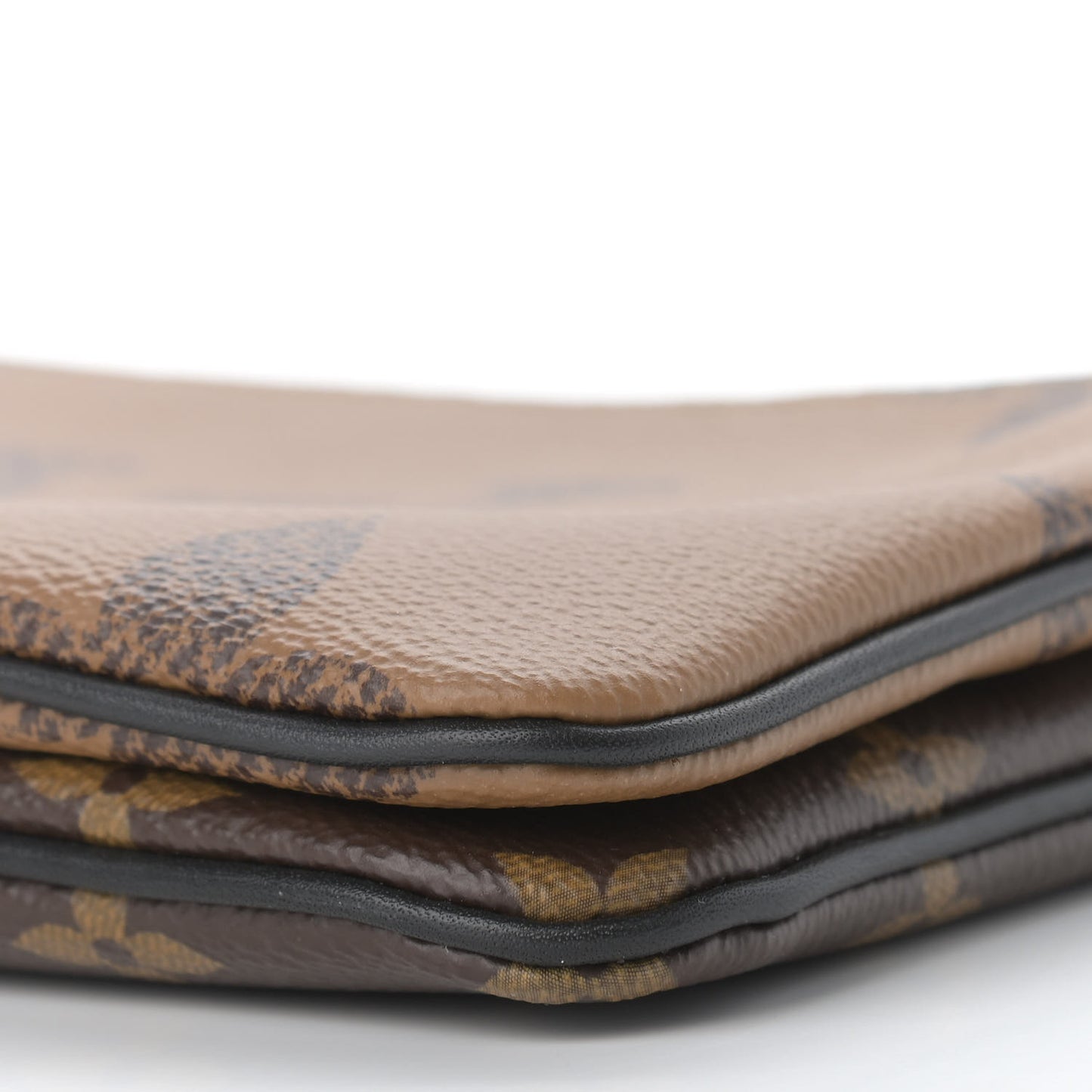 LOUIS VUITTON Reverse Monogram Giant Double Zip Pochette
