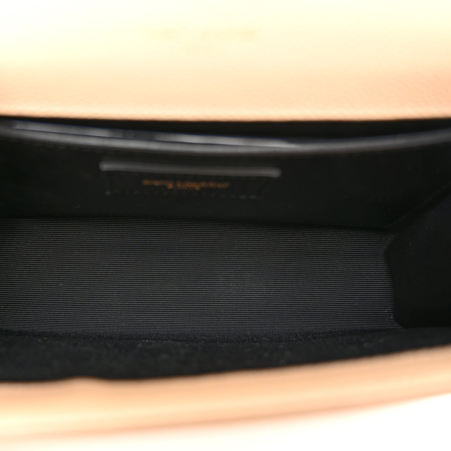 Saint Laurent Grain De Poudre Small Monogram Kate Satchel Nude Powder 6 of 9