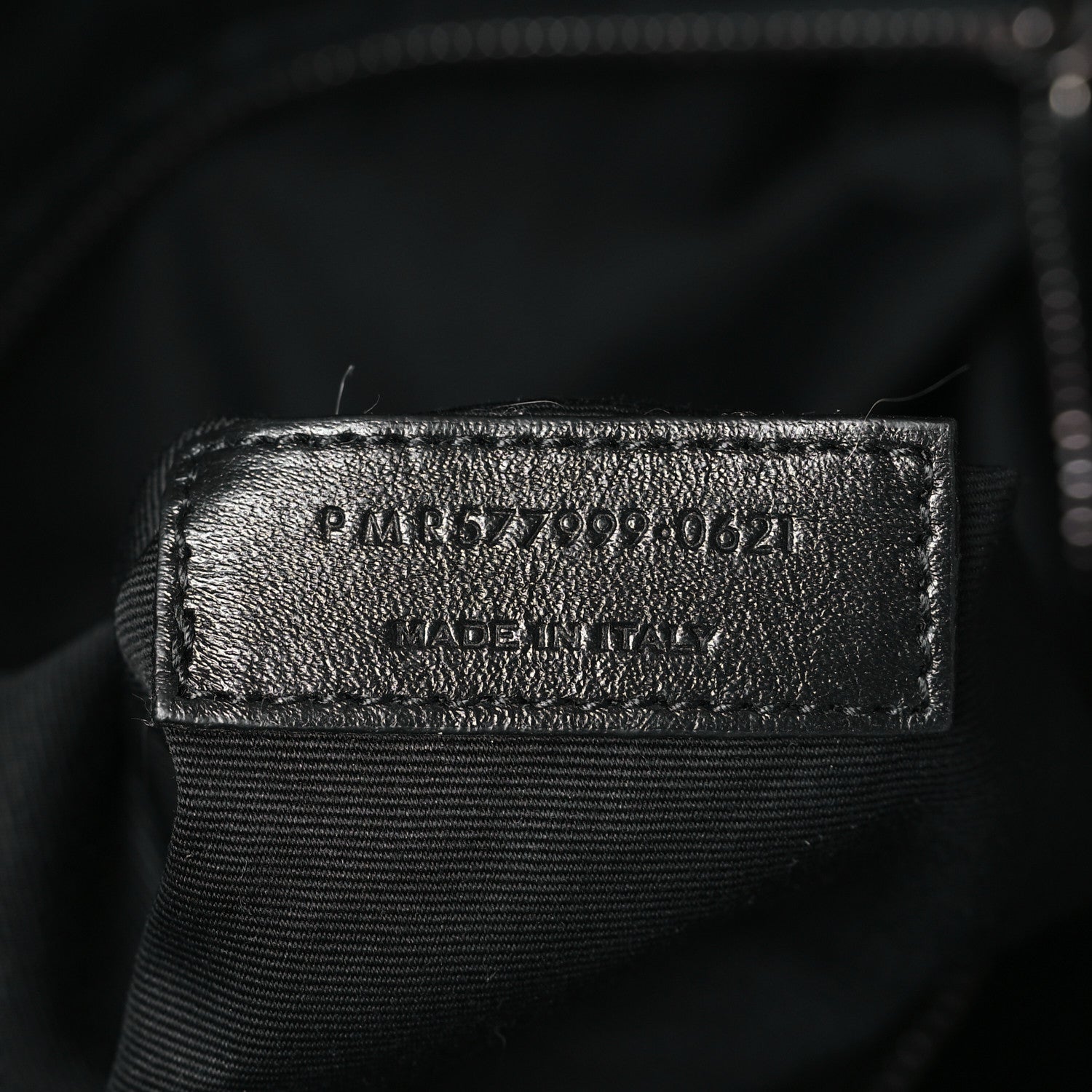 Saint Laurent Crinkled Calfskin Matelasse Monogram Medium Niki Shopper Tote Black 7 of 10
