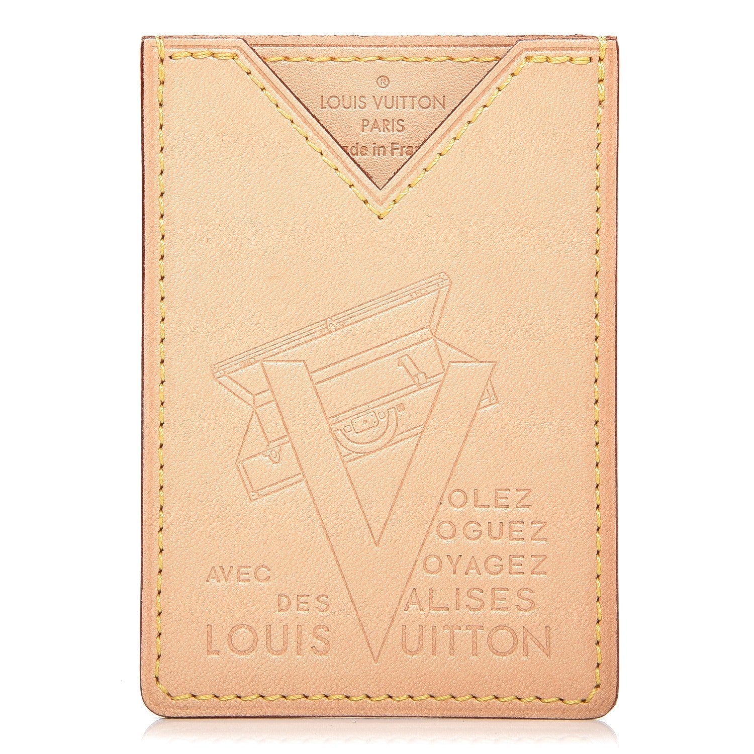 Louis Vuitton Vachetta Voyages Card Holder 1 of 6