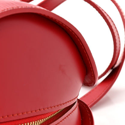 Louis Vuitton Epi Soufflot Castillan Red 13 of 15