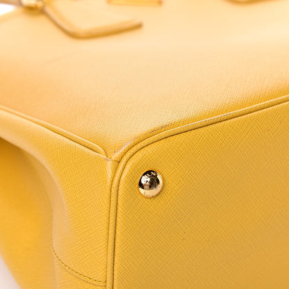 Prada Saffiano Lux Parabole Tote Mimosa 8 of 13