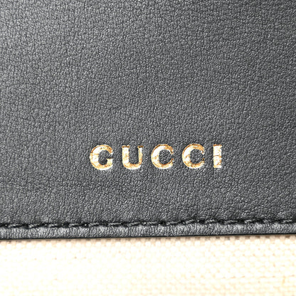 Gucci GG Supreme Monogram Horsebit 1955 Soft Small Shoulder Bag Beige Black 6 of 11
