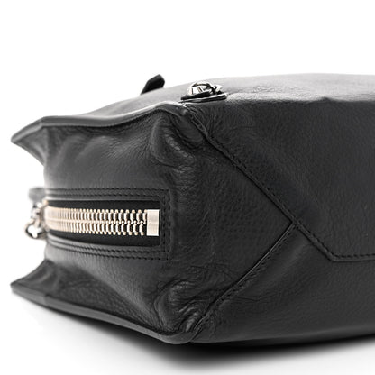 Balenciaga Calfskin Papier Mini A4 Zip Around Tote Black 10 of 12