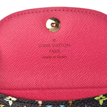 Louis Vuitton Monogram Multicolor Business Card Holder Black Grenade 6 of 6