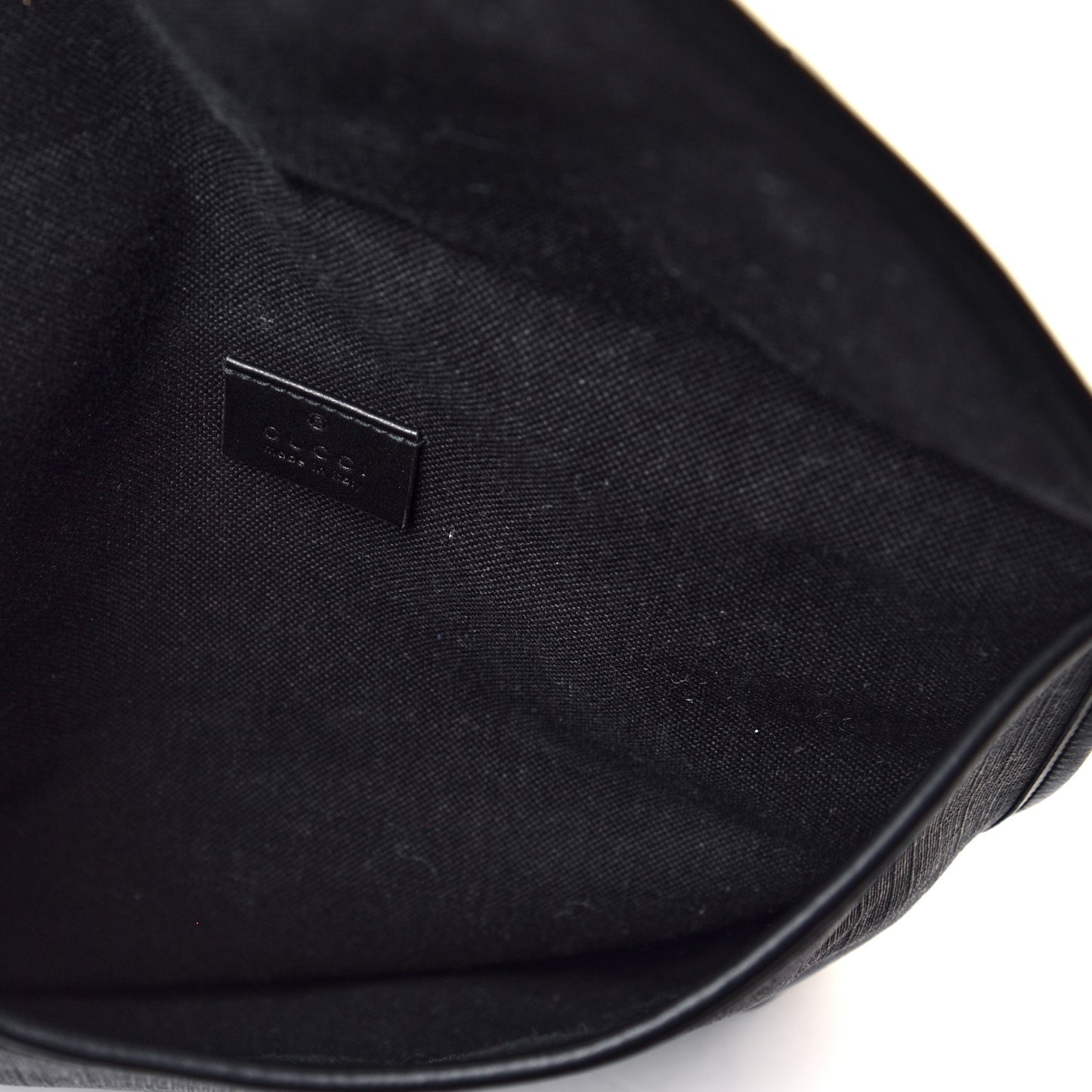 GG Supreme Monogram Web Medium Messenger Bag Black Grey