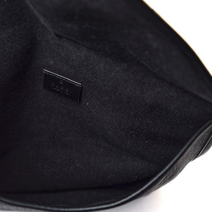Gucci GG Supreme Monogram Web Medium Messenger Bag Black Grey 4 of 7