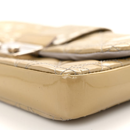 Christian Dior Patent Cannage New Lock Pouch Beige 10 of 12