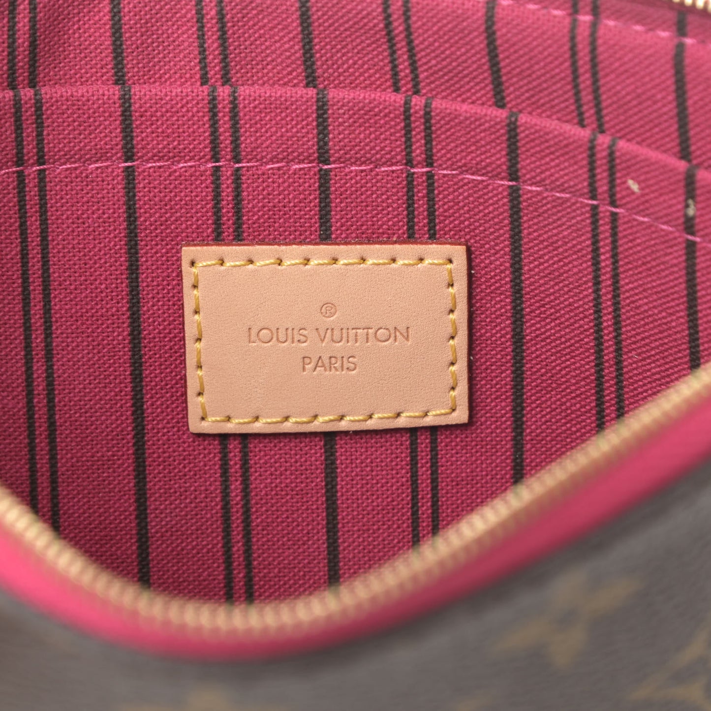 Monogram Neverfull MM GM Pochette Pivoine