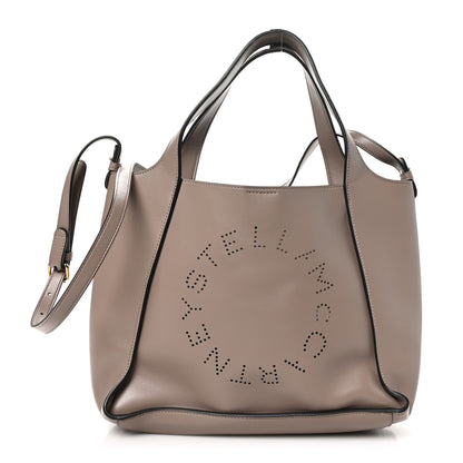 Stella McCartney Eco Alter Nappa East West Perforated Tote Moss 1 of 10