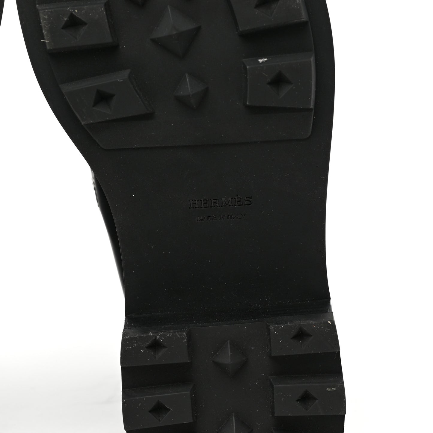 Glossed Calfskin Funk Ankle Boots 40 Black