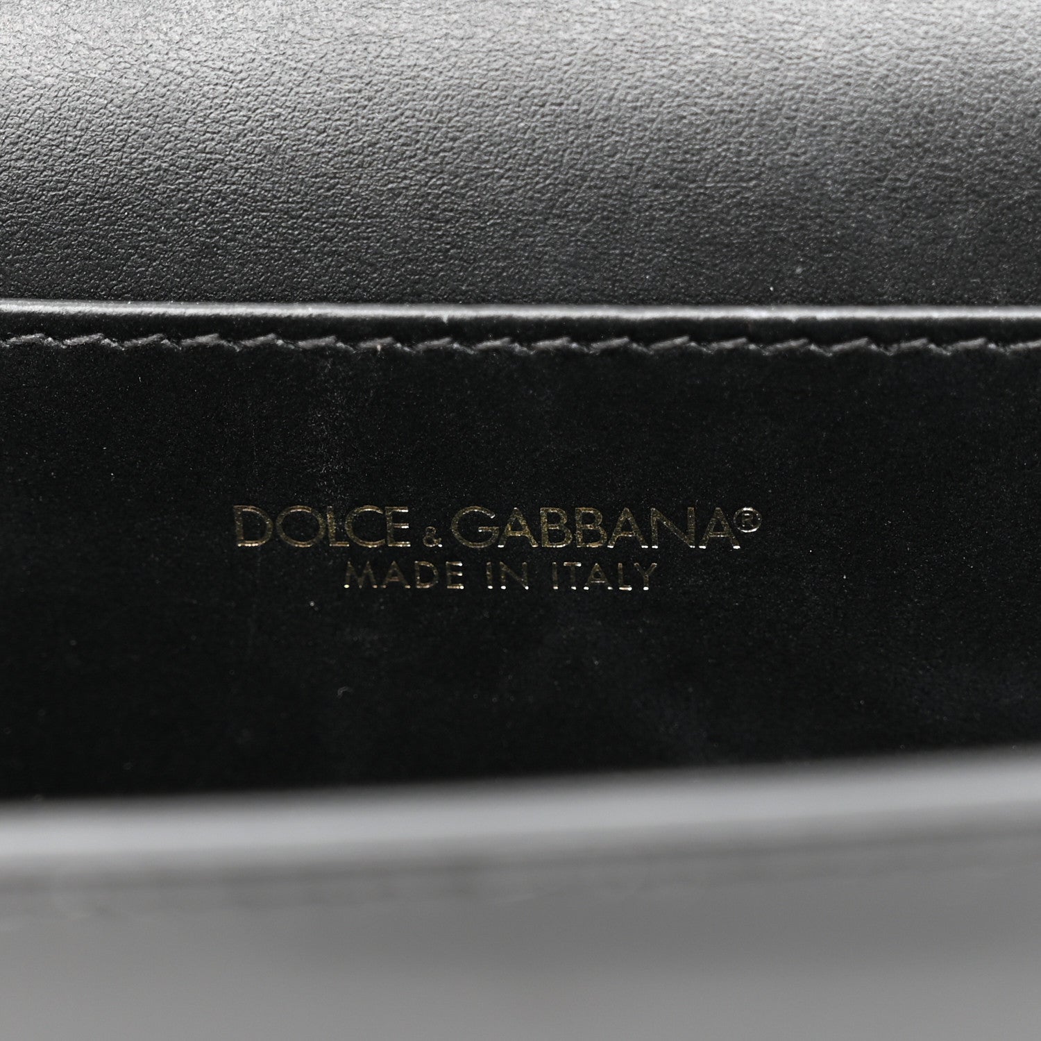 Dolce & Gabbana Calfskin 3.5 Mini Chain Bag Black 6 of 12
