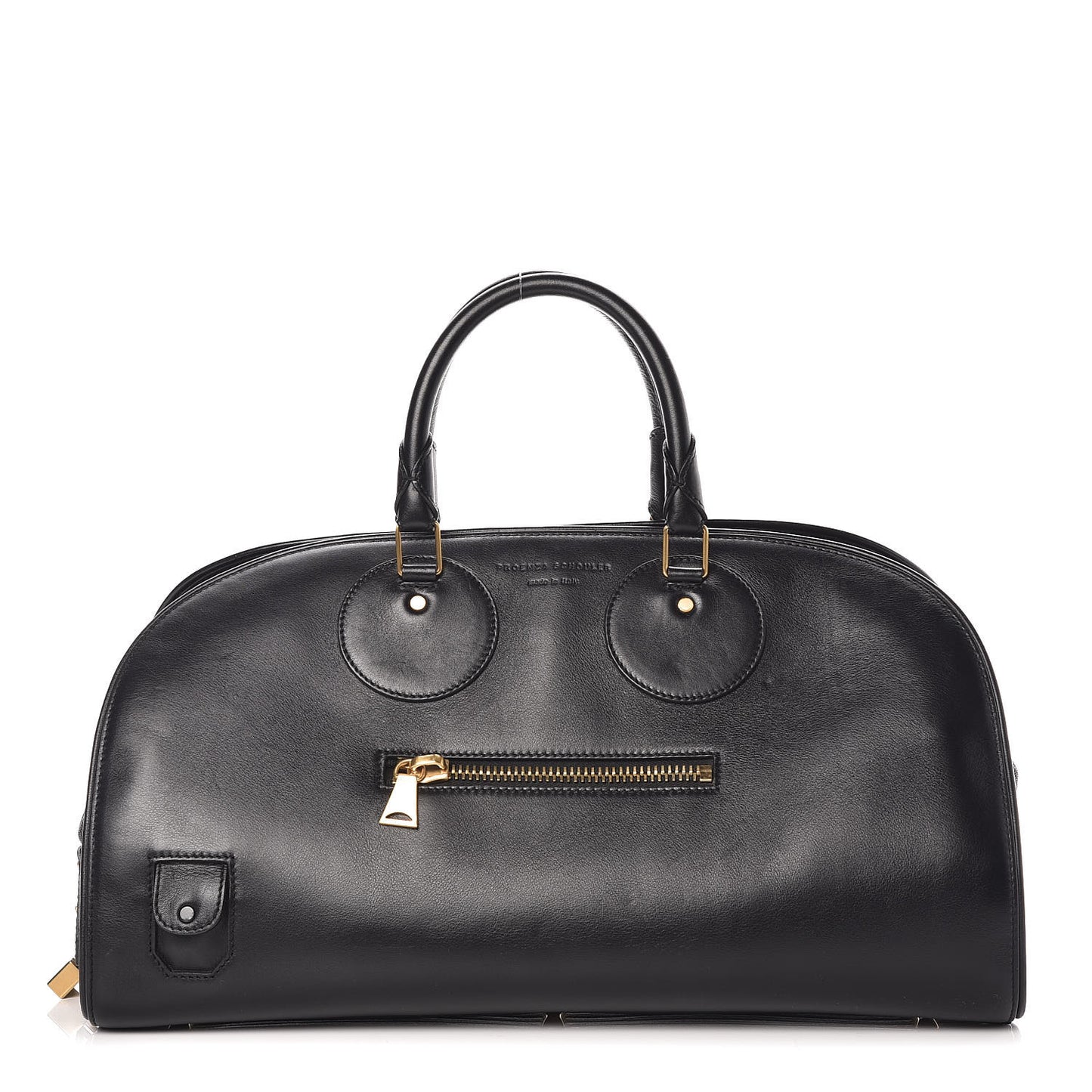 Calfskin Kiri Bowler Black