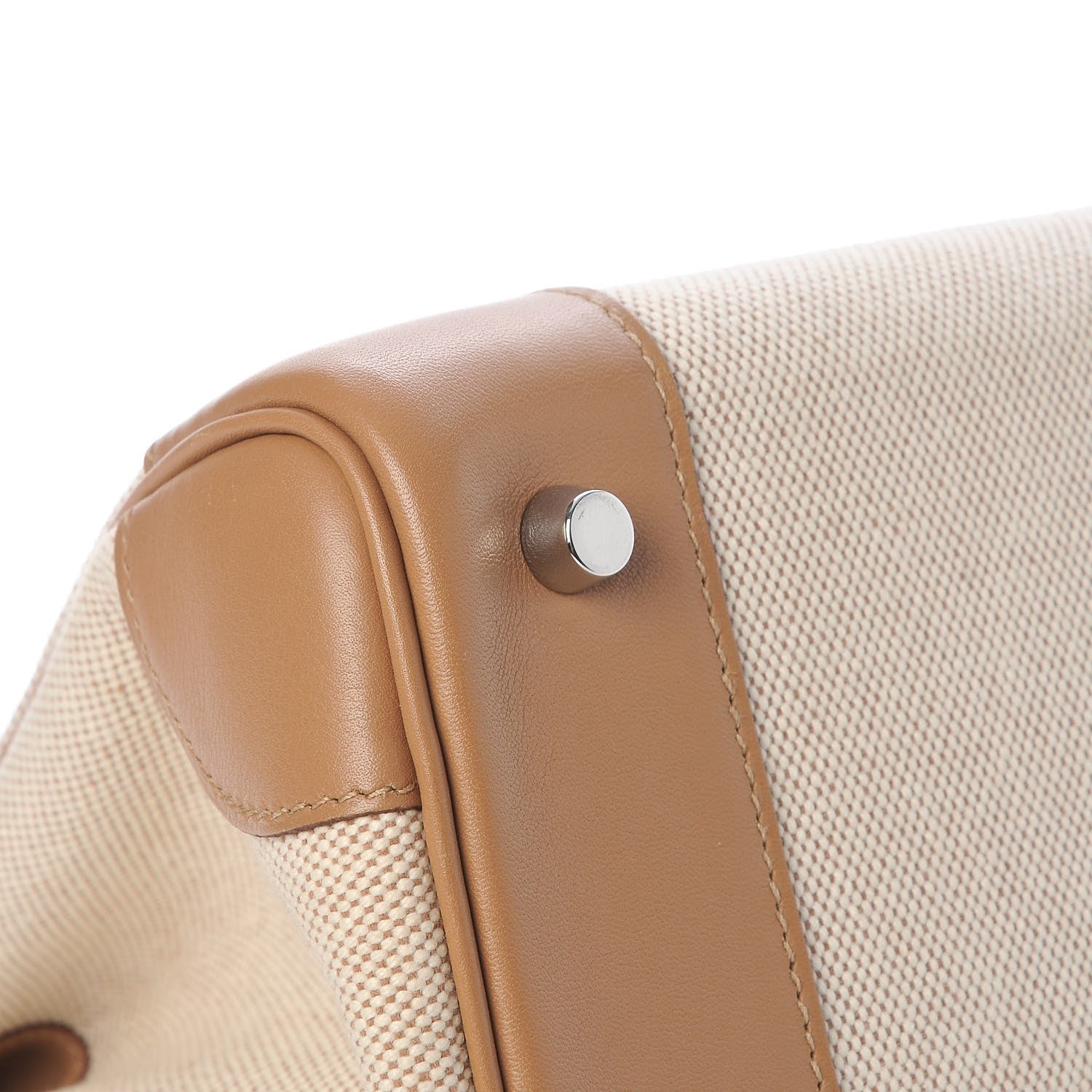 Hermes Swift Toile Birkin 35 Biscuit 10 of 38