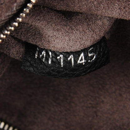 Louis Vuitton Veau Cachemire Soft Lockit MM Black 7 of 7