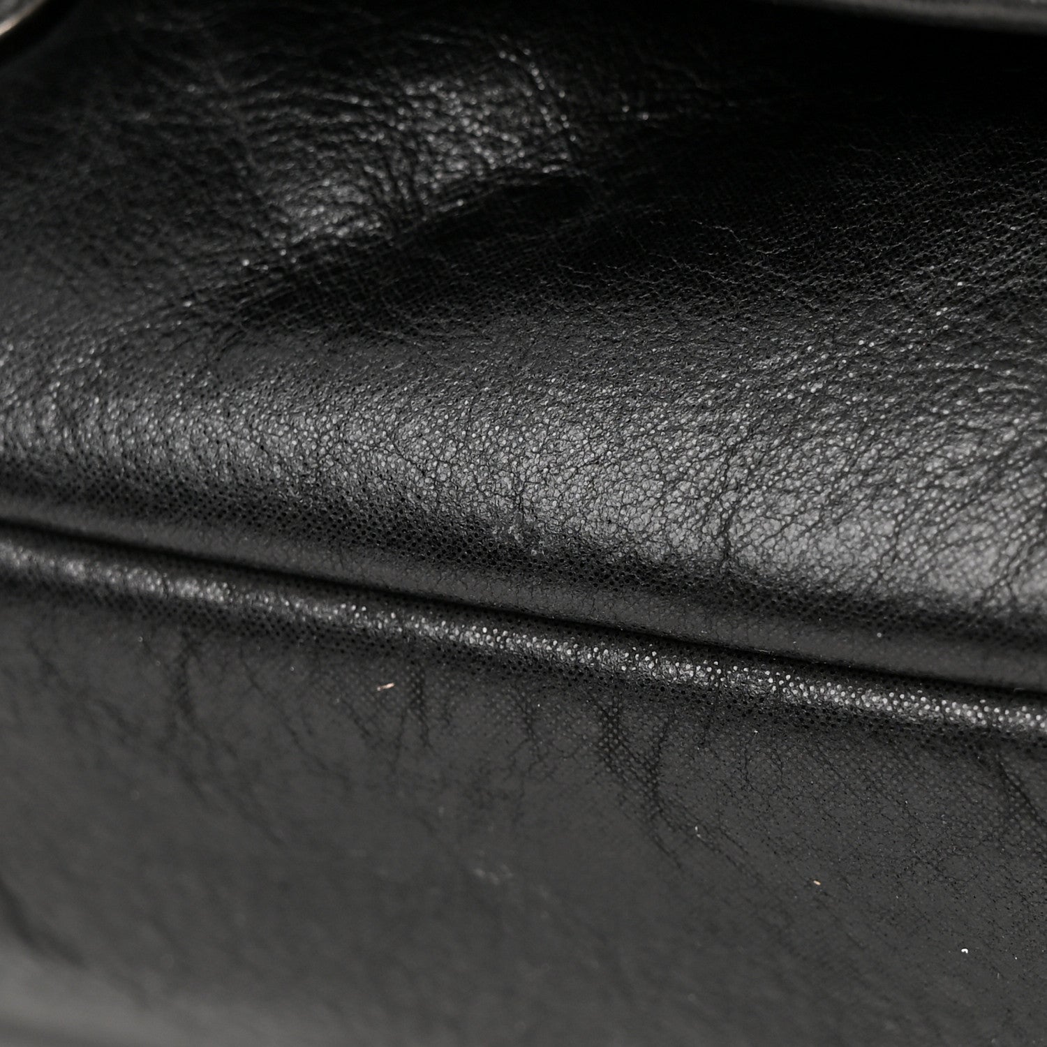 Chanel Iridescent Calfskin Glint Accordion Flap Black 19 of 19