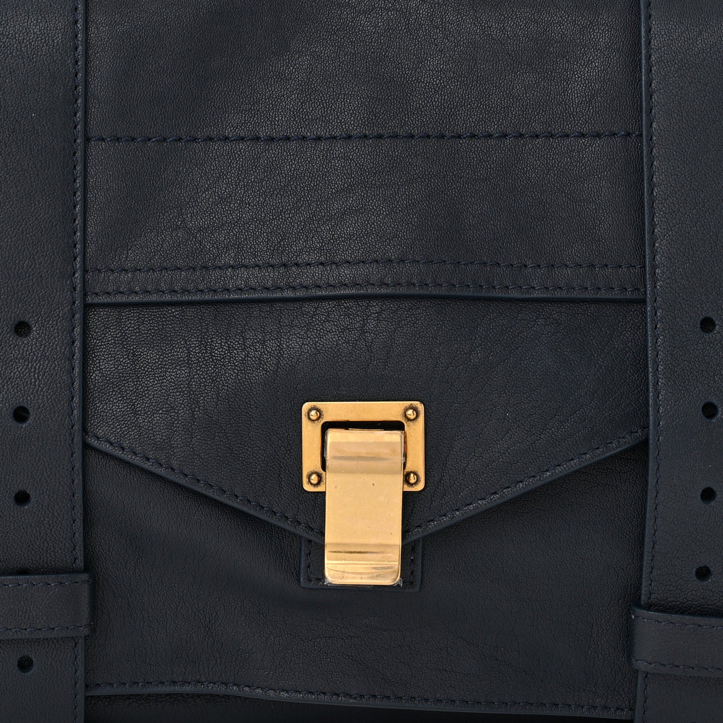 Lambskin Medium PS1 Satchel Midnight