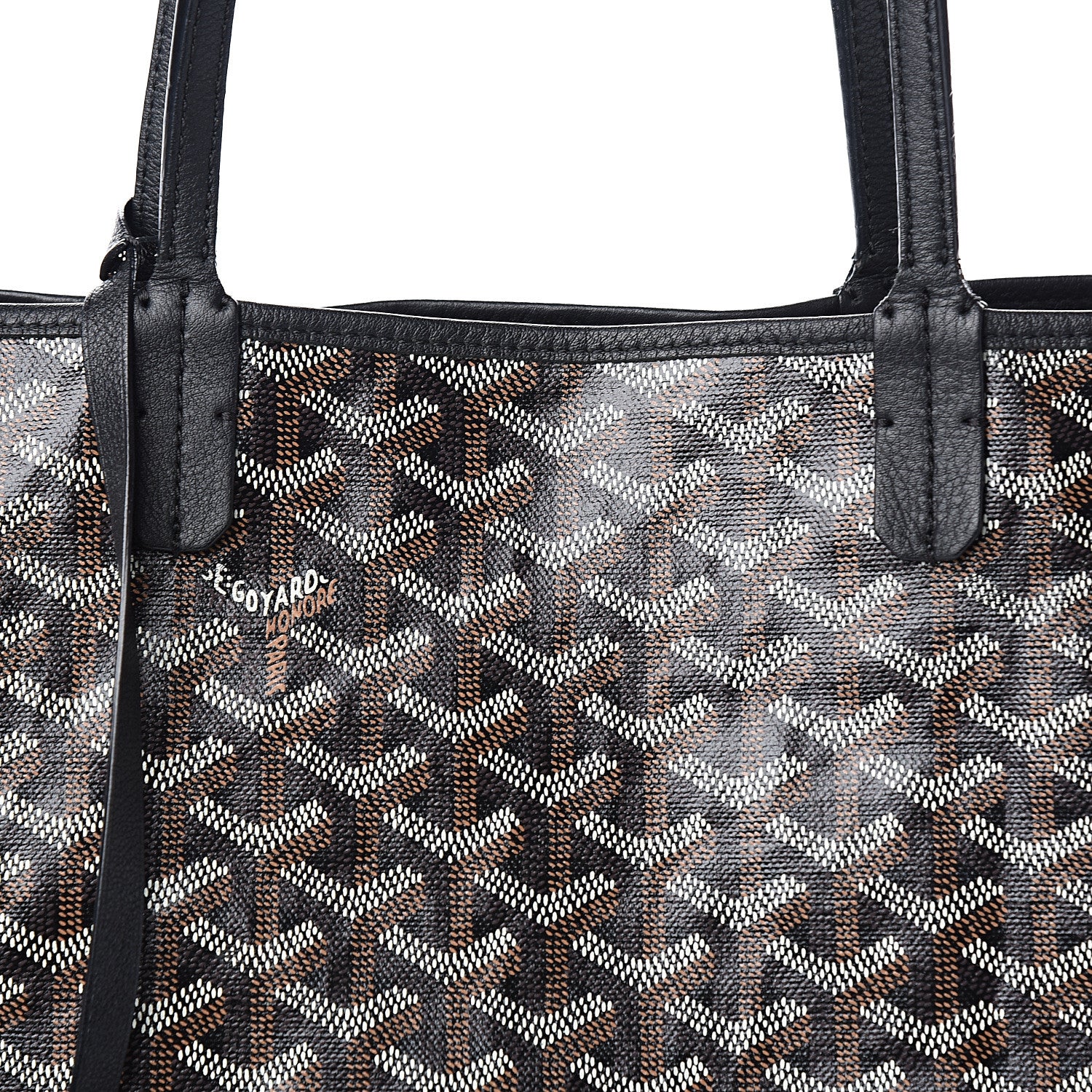 Goyard Goyardine Saint Louis PM Black 11 of 11