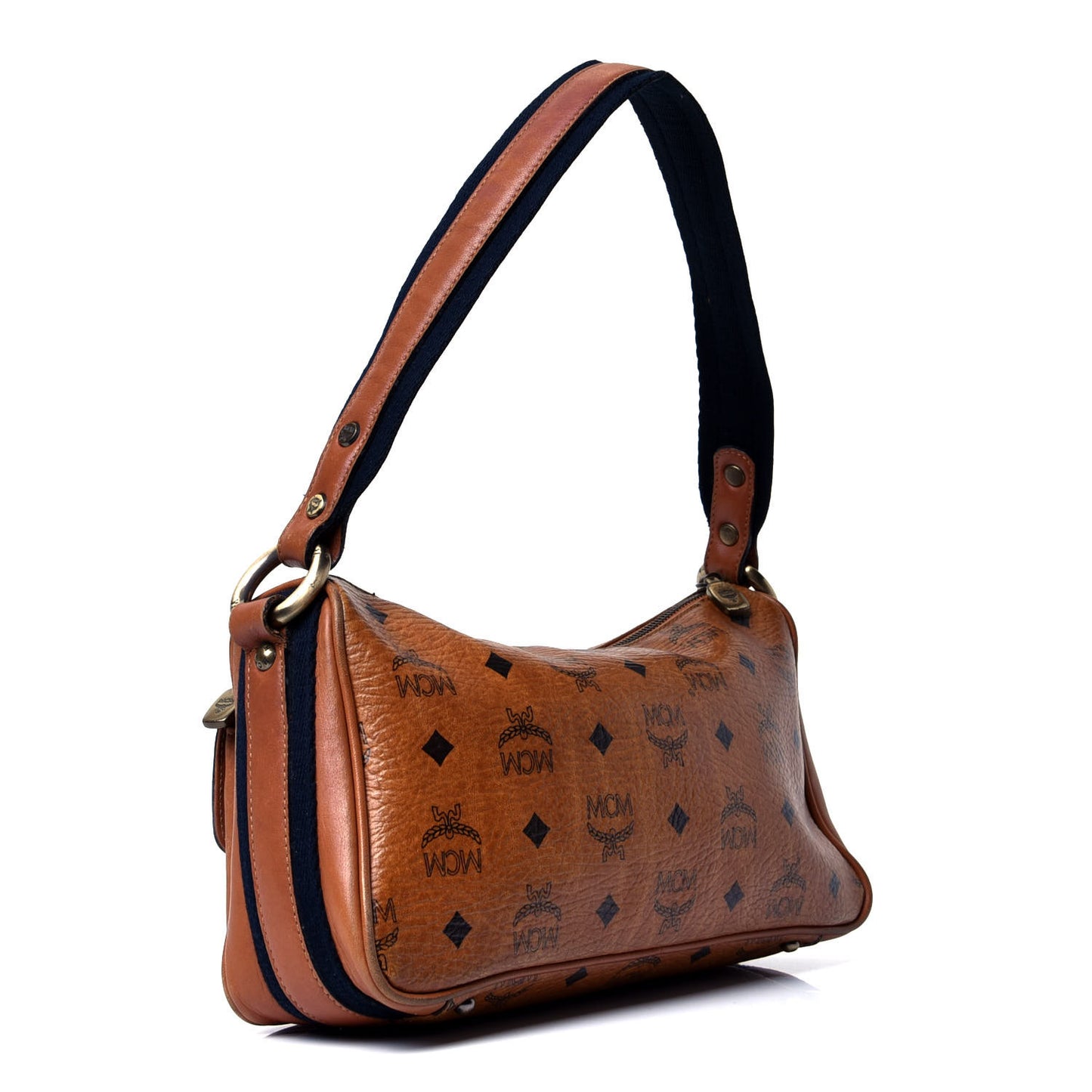 Visetos Pocket Satchel Cognac