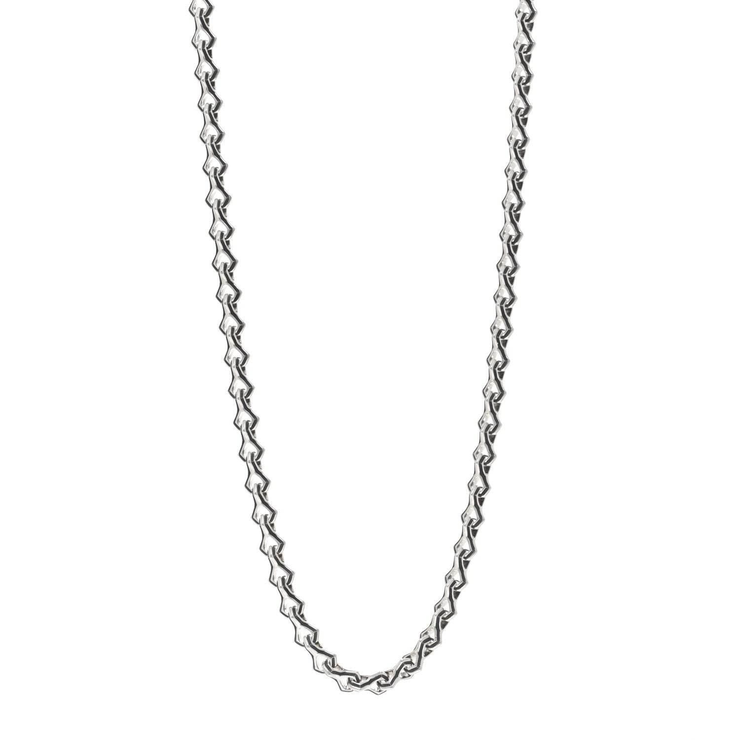 David Yurman Sterling Silver 8.4mm Mens Armory Chain Necklace 1 of 4