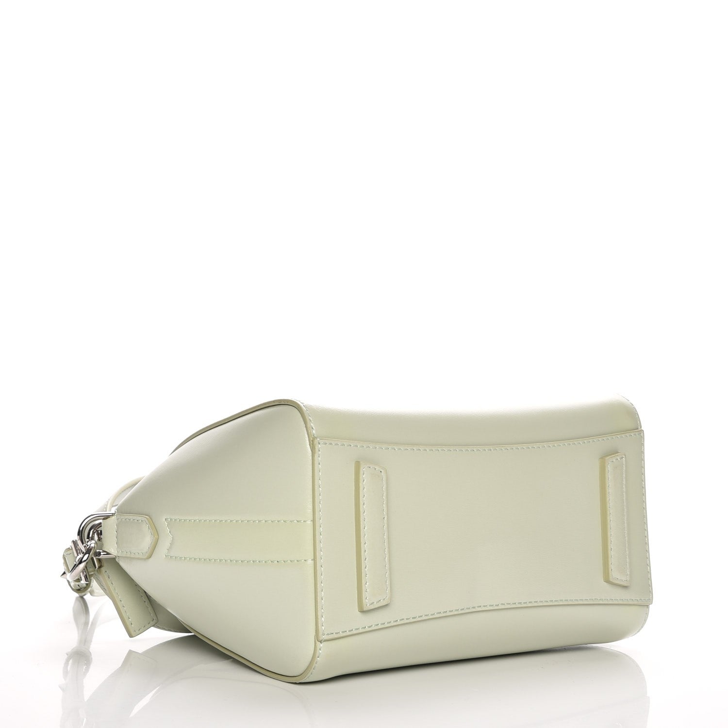 Givenchy Shiny Lord Calfskin Mini Antigona Aqua Green 5 of 8