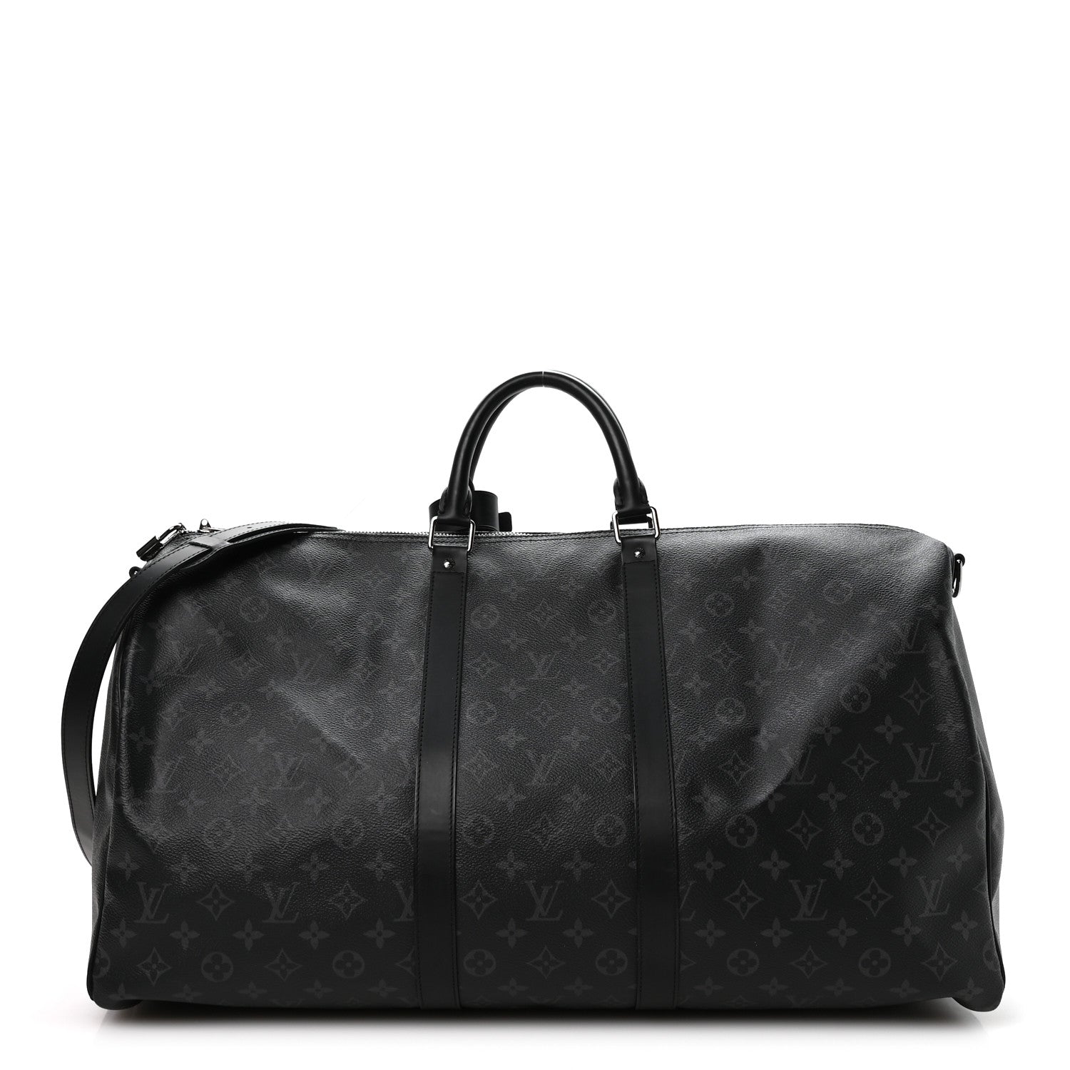 Louis Vuitton Monogram Eclipse Keepall Bandouliere 55 1 of 9