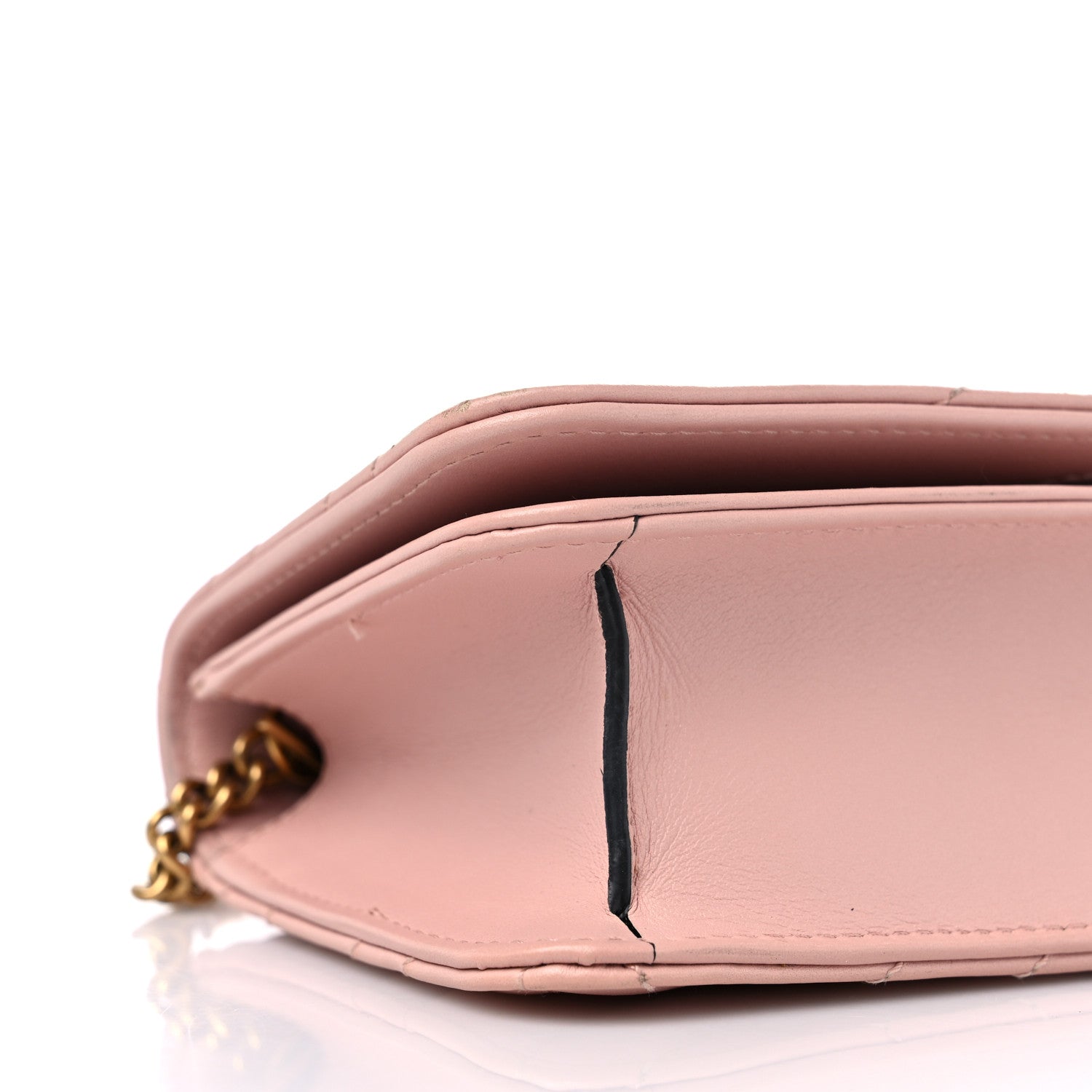 Gucci Calfskin Matelasse GG Marmont Mini Bag Perfect Pink 7 of 10
