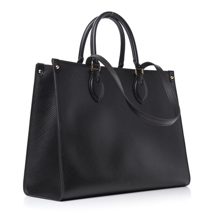 Louis Vuitton Epi Onthego MM Black 4 of 13
