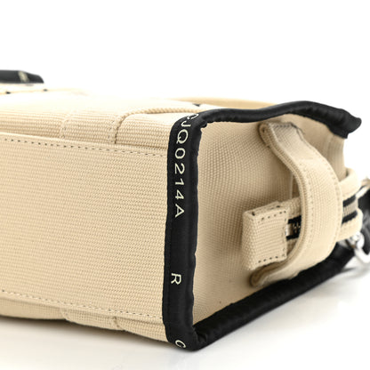 Marc Jacobs Jacquard Small The Traveler Tote Bag Warm Sand 9 of 10