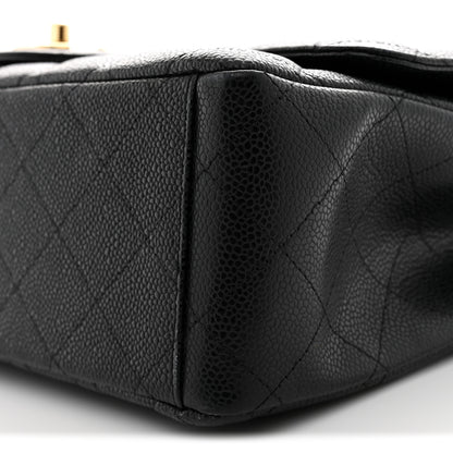 Chanel Caviar Quilted Maxi Double Flap Black 10 of 12
