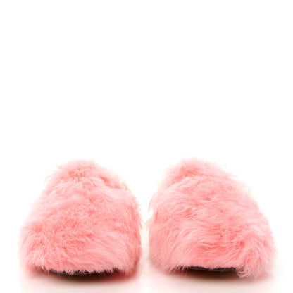 Gucci Merino Wool Womens Princetown Slippers 40 Pink 2 of 8