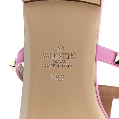 Valentino Garavani Nappa Rockstud Caged Flat Slide Sandals 38.5 Giacinto 6 of 8