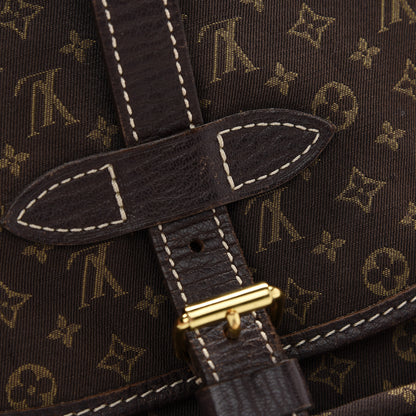 Louis Vuitton Monogram Mini Lin Saumur Ebene 10 of 12