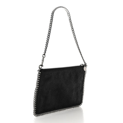 Stella McCartney Shaggy Deer Falabella Clutch Black 3 of 11