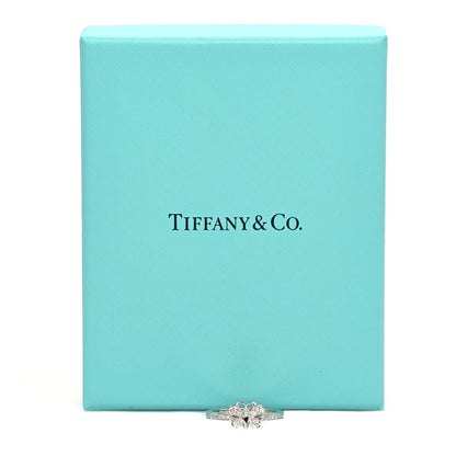 Tiffany Platinum Diamond Enchant Butterfly Ring 50 5.5 7 of 7