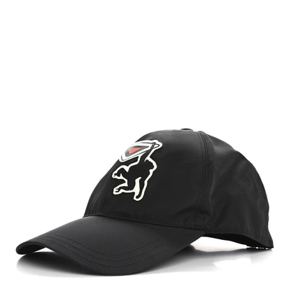 Prada Nylon Baseball Monkey Cap M Black 1 of 11